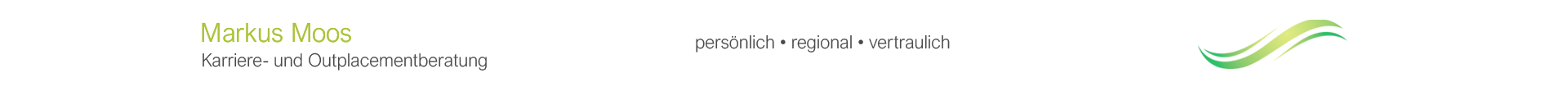 Logo Markus Moos Karriere- und Outplacement Beratung Augsburg München